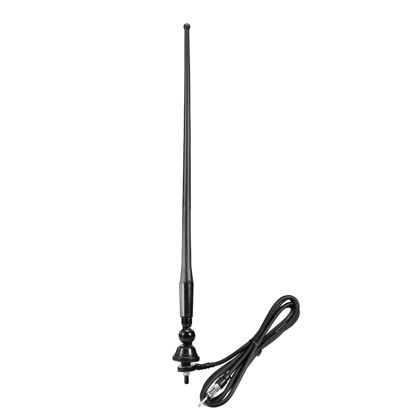 Picture of Eightwood Marine Boat Radio Antenna 16 Inch Rubber Duck Flexible Mast FM AM Stereo Antennae for Boat Car RV Motorhome ATV UTV Tractor Motorcycle Yacht