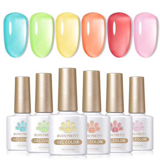 GetUSCart- modelones Gel Nail Polish Set, 15ML Spring Summer Pastel Green Gel  Polish 1Pcs Nail Polish Gel Soft Lagoon Green Gel Nail Soak Off LED Nail  Art Manicure Gifts for Women DIY