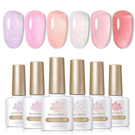Transparent Glitter Nail Polish, Glass Bottle, Packaging Size: 8ml at Rs  13/piece in New Delhi