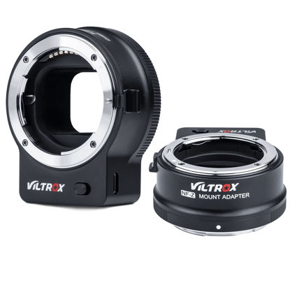 Picture of VILTROX NF-Z Auto Focus FTZ Lens Mount Adapter Converter Control Ring NF-Z Lens Adapter Compatible with Nikon F Lens to Z Mount Nikon Mirrorless Camera Z5 Z50 Z6 Z6II Z7 Z7II Zfc