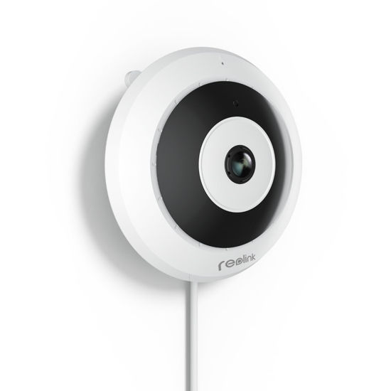 GetUSCart- REOLINK PoE IP Fisheye Camera with 360° View, 6MP