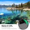 Picture of K&F Concept 112mm Circular Polarizers Filter 28 Layer Super Slim Circular Polarizing Filter (CPL) Lens Filter Compatible with Nikon Z 14-24mm f2.8S Lens