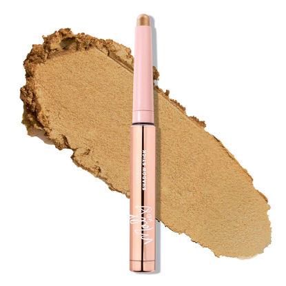 Picture of Mally Beauty Evercolor Eyeshadow Stick - Precious Gold Shimmer - Waterproof and Crease-Proof Formula - Easy-to-Apply Buildable Color - Cream Shadow Stick