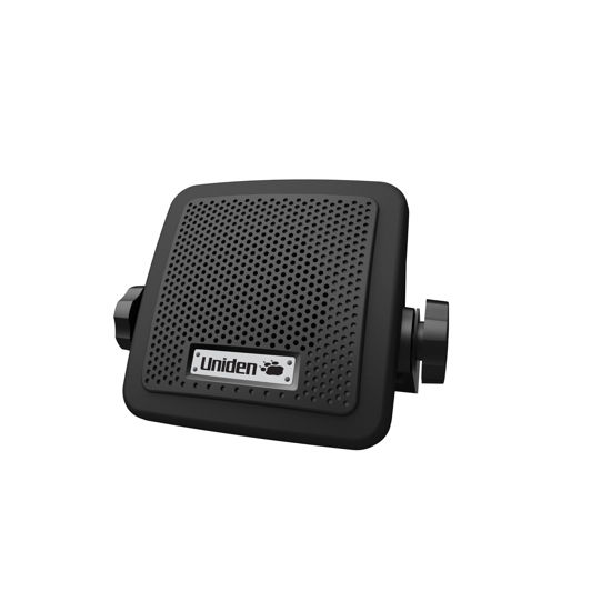 Picture of Uniden (BC7) Bearcat 7-Watt External Communications Speaker. Durable Rugged Design, Perfect for Amplifying Uniden Scanners, CB Radios, and Other Communications Receivers.,Black