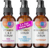 Picture of INTRODUCTORY OFFER - Retinol Serum for Face - Vitamin C Face Serum with Hyaluronic Acid Serum for Face, Retinol Face Anti Aging Serum, Vitamin C Serum for Face, Glow Face Serum for Women 3x2 fl GLEOW