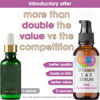 Picture of INTRODUCTORY OFFER - Retinol Serum for Face - Vitamin C Face Serum with Hyaluronic Acid Serum for Face, Retinol Face Anti Aging Serum, Vitamin C Serum for Face, Glow Face Serum for Women 3x2 fl GLEOW