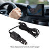 Picture of Hilitand Cigarette Lighter Car Charger, 5V 1.2A Fast Car Charging Adapter, 1.5m Long Car Charger Cable, Car GPS Charger Cable Replacement for Tomtom XL One GPS Navigator