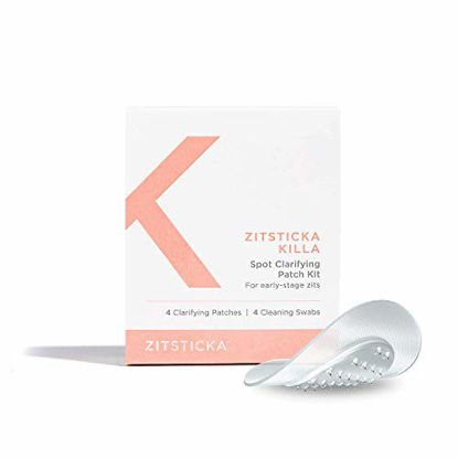 Picture of ZitSticka Killa Kit | Self-Dissolving Microdart Acne Pimple Patch for Zits and Blemishes | Spot Targeting for blind, early-stage, hard-to-reach zits for Face and Skin (4 Pack)