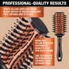 Picture of Conair Quick Blow-Dry Copper Collection, Vented Porcupine Oval Hairbrush, Hair Brush, 1 count