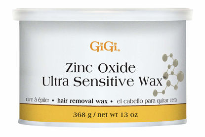 Picture of GiGi Zinc Oxide Ultra Sensitive Hair Removal Wax, Gentle and on Extra-Delicate Skin, 13 oz., 1-pc