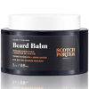 Picture of Scotch Porter Conditioning Beard Balm for Men | Hydrates, Smooths, Adds Shine & Tames Flyaway Hair | Formulated with Non-Toxic Ingredients, Free of Parabens, Sulfates & Silicones | Vegan | 3oz Jar