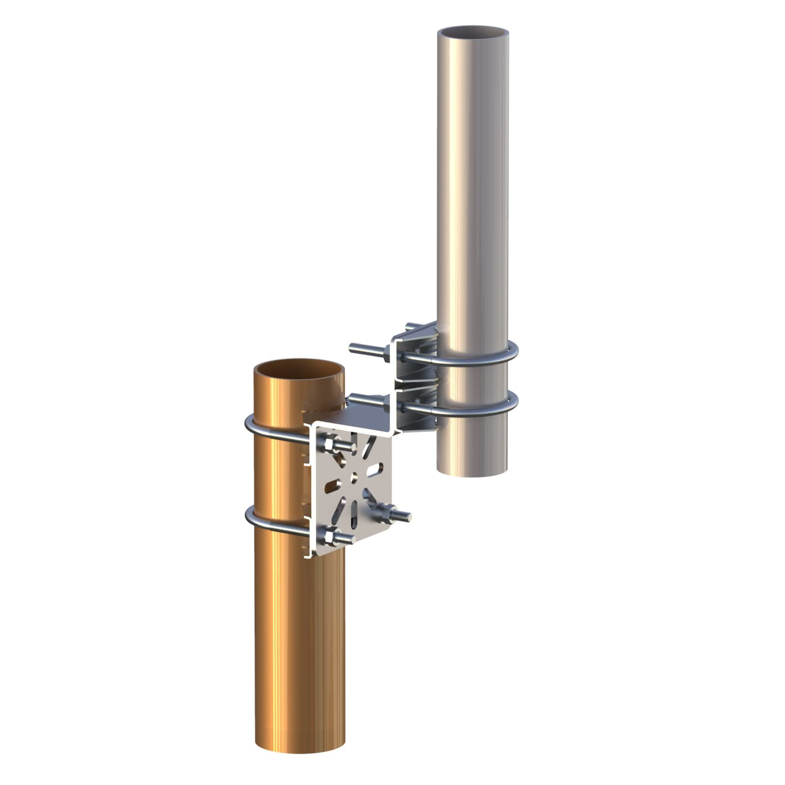 GetUSCart- Aimeboost Pole Mount Bracket Anti Vibration Antenna Mount ...
