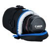 Picture of JJC Water Resistant Deluxe Lens Pouch Case Bag, Compatible with Canon RF 85mm f2 Macro/EF 100-300mm/ EF 75-300mm III USM/EF 135mm 2L /24-70mm 4L is USM, NK 70-300mm f4-5.6G/ 55-300mm 4.5-5.6