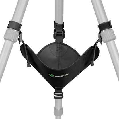 Picture of FANAUE TS-01 Tripod Stone Bag, Fit for Most Tripods, Iight Stand Sandbag,Tripod Weight Bag for Photography Painter,Heavy Duty Sandbag Tripod Hammock, Adjustable Buckles on the Tripod Legs,Black