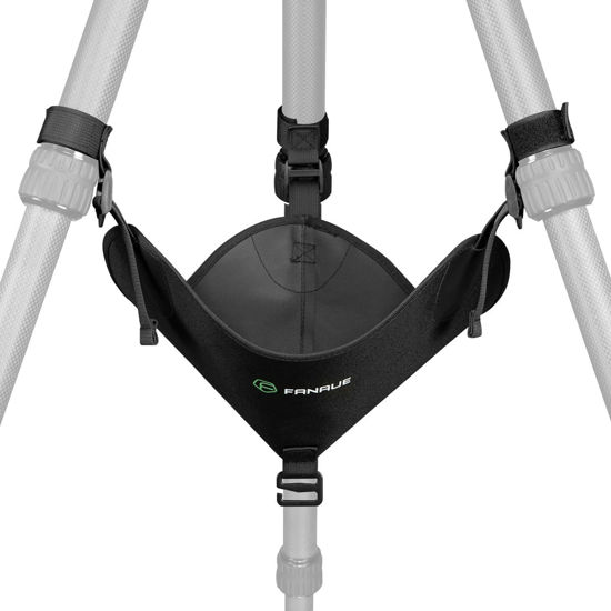Picture of FANAUE TS-01 Tripod Stone Bag, Fit for Most Tripods, Iight Stand Sandbag,Tripod Weight Bag for Photography Painter,Heavy Duty Sandbag Tripod Hammock, Adjustable Buckles on the Tripod Legs,Black