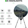 Picture of FANAUE TS-01 Tripod Stone Bag, Fit for Most Tripods, Iight Stand Sandbag,Tripod Weight Bag for Photography Painter,Heavy Duty Sandbag Tripod Hammock, Adjustable Buckles on the Tripod Legs,Black
