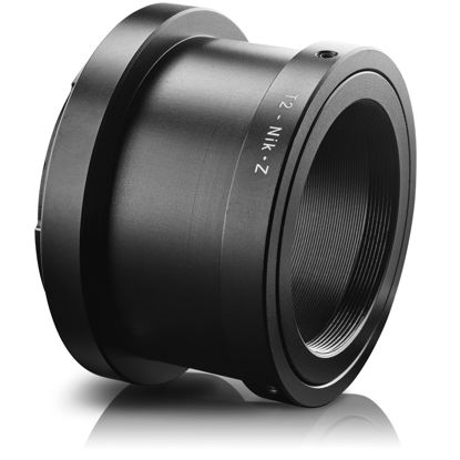 Picture of Opteka (T2) T-Mount Adapter Compatible with Nikon Z Mount Mirrorless Cameras: Z 9, Z 7II, Z 7, Z 6II, Z 6, Z 5, Z fc, Z 50, Z 30…