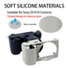 Picture of Easy Hood Sony ZV-E10 Camera Case Protects Camera from Scratches and Friction with its Soft Silicone Material(White)