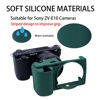 Picture of Easy Hood Sony ZV-E10 Camera Case Protects Camera from Scratches and Friction with its Soft Silicone Material(Green)