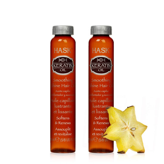 Hask keratin protein smoothing shine oil discount