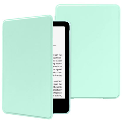 Picture of COO Case for 6" All-New Kindle (11th Generation-2022 Release)- Premium Slim PU Shell Leather Cover Case for 6" All-New Kindle 11th Generation (NOT fit Paperwhite or Oasis)
