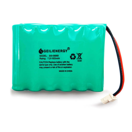Picture of GEILIENERGY (1 Pack) 7.2V Battery Compatible with Honeywell Intrusion 300-06868 TSS Keypad, 8DLLKP500 8DLTSSCBASE1 8DLWLTP100 WLTP100 LKP500 Lyric Smart Peripheral Wireless Keypad TouchPad ADT