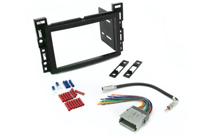 Picture of SCOSCHE Install Centric ICGM11BN Compatible with Select GM 2004-09 Double DIN Complete Basic Installation Solution for Installing an Aftermarket Stereo,Black
