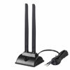 Picture of Bingfu 4G LTE Antenna 6dBi Magnetic Base MIMO TS9 Antenna Compatible with Verizon AT&T T-Mobile Sprint 4G LTE Mobile Hotspot MiFi Router Cellular Mobile Broadband Modem USB Modem Dongle Adapter