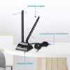 Picture of Bingfu 4G LTE Antenna 6dBi Magnetic Base MIMO TS9 Antenna Compatible with Verizon AT&T T-Mobile Sprint 4G LTE Mobile Hotspot MiFi Router Cellular Mobile Broadband Modem USB Modem Dongle Adapter