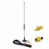 Picture of Bingfu Dual Band 978MHz 1090MHz 5dBi Magnetic Base SMA Male MCX Antenna for Aviation Dual Band 978MHz 1090MHz ADS-B Receiver RTL SDR Software Defined Radio USB Stick Dongle Tuner Receiver