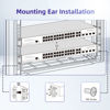 Picture of Rack Mount Kit Universal Adjustable 19 Inch Rack Ears for HP/ProCurve/Aruba/OfficeConnect/HPE and Other Switches