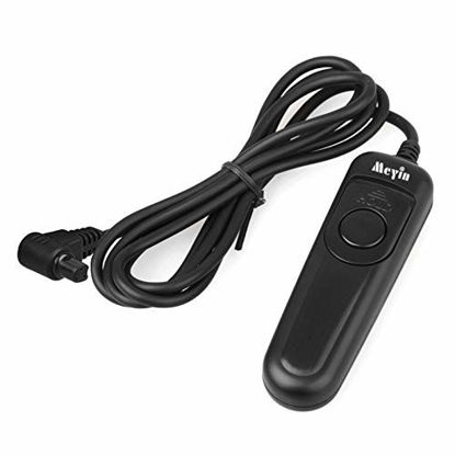 Picture of Meyin DSLR Camera Cable Shutter Release Remote Controls RS-802/N3 for Canon 5D Mark III/ 5D Mark IV/ 5D 6D /7D Mark II/ 7D 50D 40D 30D D60 D30 1DX MARKII