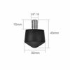 Picture of Foto&Tech Universal Anti-Slip 3/8" Rubber Foot Spike Compatible with Andoer Benro Gitzo Induro Kingjoy Manfrotto Weifeng RRS 3/8"-16 Thread Tripod Monopod on Smooth Uneven Surface 30mm x 40mm (3 PCS)