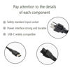 Picture of 65W 45W USB C Laptop Power Replacement Adapter Charger for Lenovo Chromebook/Yoga/ThinkPad L580 L590 E580 E585 P43s P53s with Power Cord