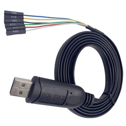 Picture of DSD TECH SH-U09G USB to TTL Serial Cable Built-in FTDI FT232RL IC 1.8M/5.9FT