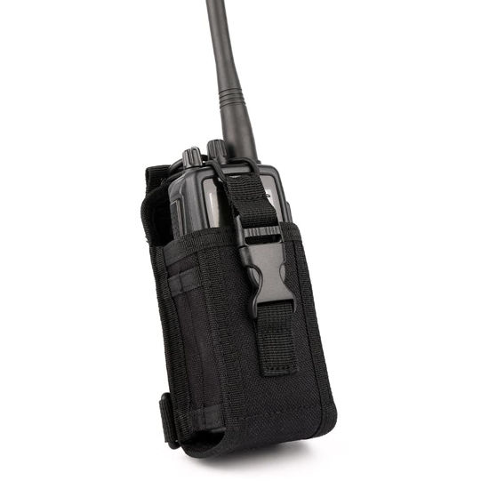 Walkie Talkie Holder Bag Two Way Radio Case with Shoulder Strap for Baofeng