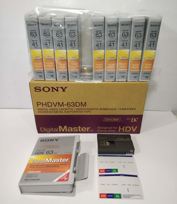 Picture of PHDVM-63DM DigitalMaster DV/HDV/DVCAM Tape (10 Pack)