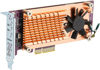 Picture of QNAP QM2-2P-244A Dual M.2 22110/2280 Pcie SSD Expansion Card (PCIe Gen2 X4), Low-Profile Bracket Pre-Loaded, Low-Profile Flat and Full-Height are Bundled 2 x SSD