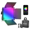 Picture of Neewer 660 PRO RGB Led Video Light with APP Control, 50W Video Lighting 360°Full Color, CRI 97+ with Barndoor/U Bracket for Gaming, Streaming, YouTube, Webex, Broadcasting, Web Conference, Photography