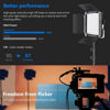 Picture of Neewer 660 PRO RGB Led Video Light with APP Control, 50W Video Lighting 360°Full Color, CRI 97+ with Barndoor/U Bracket for Gaming, Streaming, YouTube, Webex, Broadcasting, Web Conference, Photography