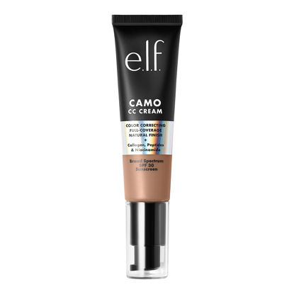 Picture of e.l.f. Camo CC Cream, Color Correcting Medium-To-Full Coverage Foundation with SPF 30, Tan 415 C, 1.05 Oz (30g)