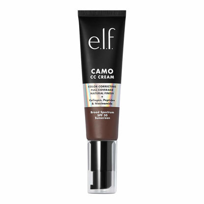 Picture of e.l.f. Camo CC Cream, Color Correcting Medium-To-Full Coverage Foundation with SPF 30, Rich 640 W, 1.05 Oz (30g)