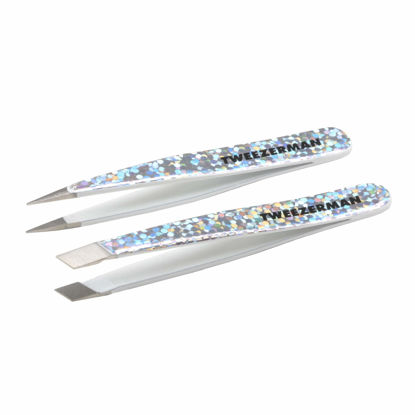 Picture of Tweezerman Hollygraphic Micro Mini Slant & Point Tweezer Set