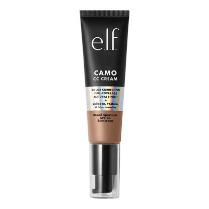 Picture of e.l.f. Camo CC Cream, Color Correcting Medium-To-Full Coverage Foundation with SPF 30, Tan 450 N, 1.05 Oz (30g)