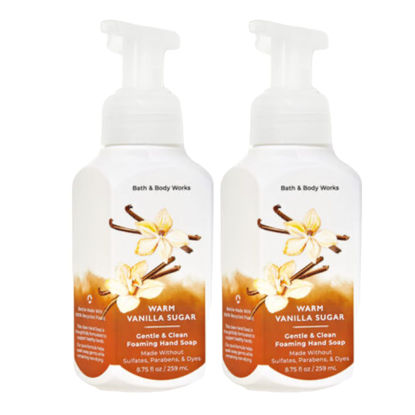 Picture of Bath and Body Works Gentle Foaming Hand Soap, Warm Vanilla Sugar 8.75 Ounce (2-Pack)