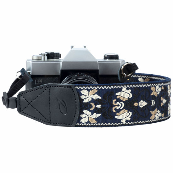 GetUSCart- PADWA Camera Strap - 2" Retro Jacquard Embroidery Multi ...