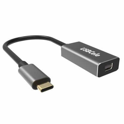 Picture of USBCele USB-C to Mini DisplayPort Adapter, USB Type C (Thunderbolt 3) to Mini DP 4K Cable Adapter for MacBook Pro, iMac/iMac Pro, LED Cinema Display and More [Advanced Chip]
