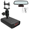 Picture of AccessoryBasics Rear View Mirror Mount for Radenso DS1 Extreme Range Radar Detector (Please Note The This Holder Will Need 1" of Clear stem Space to Setup)