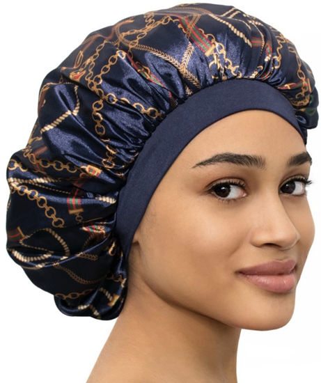 GetUSCart- Satin Bonnet Silk Hair Bonnets for Women Curly Hair