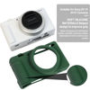 Picture of Easy Hood ZV-1F Camera Case Anti-Scratch Soft Silicone Rubber Protective Cover for Soony ZV-1F ZV1F Camera Silicone Cover Rubber Soft Camera Case（Dark Green）